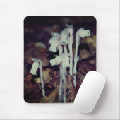 Roze Indiase Pijp Wilde Paddenstoelen Natuur Muismat (Met muis)