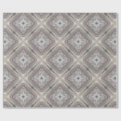  roze ingesloten Aztec geïnspireerd patroon Cadeaupapier (Vlak)