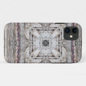  roze ingesloten Aztec geïnspireerd patroon Case-Mate iPhone Case (Achterkant (horizontaal))