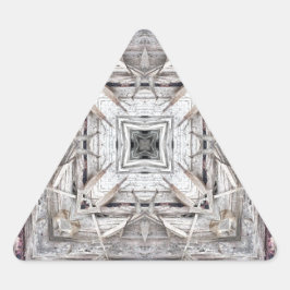  roze ingesloten Aztec geïnspireerd patroon Sticker