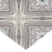 roze ingesloten Aztec geïnspireerd patroon Tafelkleed (Gekanteld)