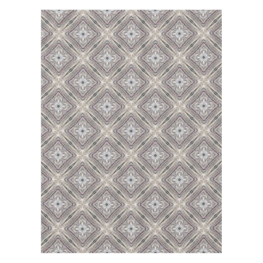 roze ingesloten Aztec geïnspireerd patroon Tafelkleed (Voorkant)