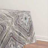 roze ingesloten Aztec geïnspireerd patroon Tafelkleed (Voorbeeld)