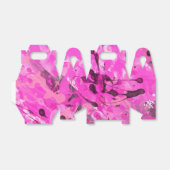 Roze inkt bedankdoosjes (Uitgevouwen)