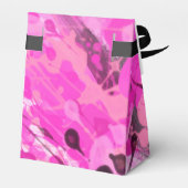 Roze inkt bedankdoosjes (Achterkant)