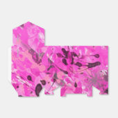Roze inkt bedankdoosjes (Uitgevouwen)