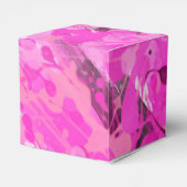 Roze inkt bedankdoosjes (Achterkant)