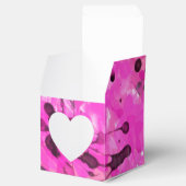 Roze inkt bedankdoosjes (Geopend)