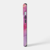 Roze inkt iPhone 15 case (Linkerkant)
