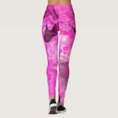 Roze inkt leggings (Achterkant)