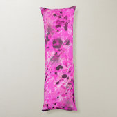 Roze inkt lichaamskussen (Achterkant (Verticaal))