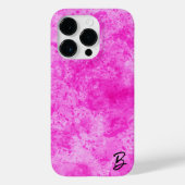 Roze Inkt Mess Gepersonaliseerde Telefoonhoes Case-Mate iPhone Case (Achterkant)