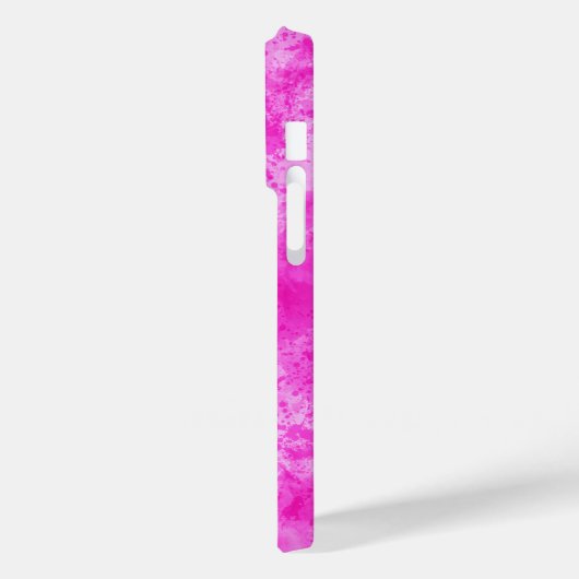 Roze Inkt Mess Gepersonaliseerde Telefoonhoes Case-Mate iPhone Case (Achterkant / Links)