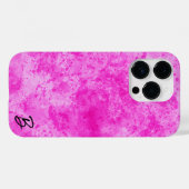 Roze Inkt Mess Gepersonaliseerde Telefoonhoes Case-Mate iPhone Case (Achterkant (horizontaal))