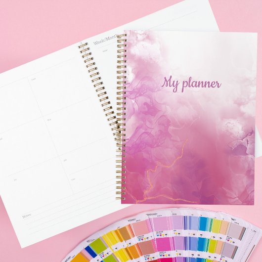 Roze Inkt  Planner
