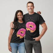 Roze inktprinkle Donut Pocket Doughnut Lovers T-shirt (Unisex)