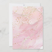 roze inktspatten Bevestiging Kaart (Achterkant)