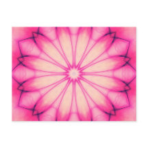 Roze inktventilator Mandala