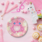 Roze inktviskikkerpapier bord (Feest)