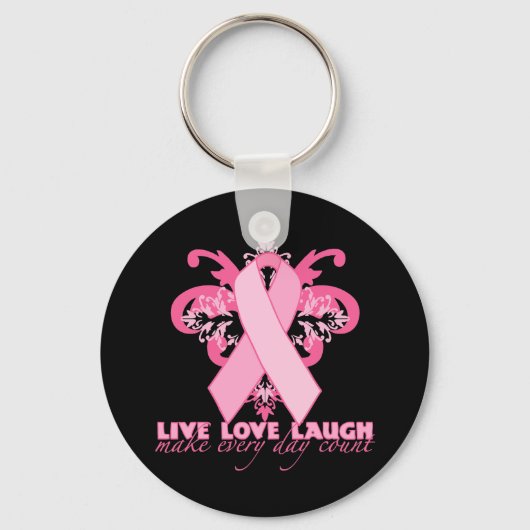 Roze inktvissen elke dag sleutelhanger (Voorkant)