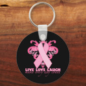 Roze inktvissen elke dag sleutelhanger (Voorkant)