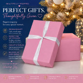 Roze Inpakpapier | Luxe Geschenkverpakking