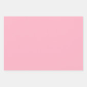 Roze Inpakpapier Set van 3 Vellen (Voorkant 2)