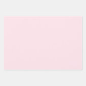Roze Inpakpapier Set van 3 Vellen (Voorkant)