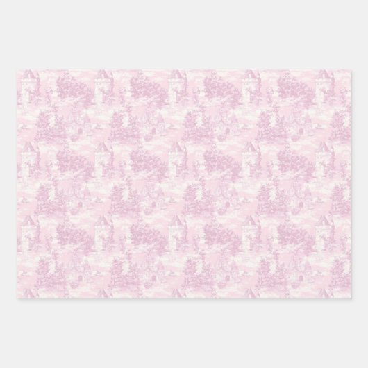 Roze inpakpapier voor toiletpapier (Voorkant)