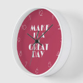 Roze Inspirerend MAKEN HET EEN GEWELDIGE DAG MODER (Hoek)