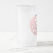 Roze Instant Pirate Matglas Bierpul (Center)