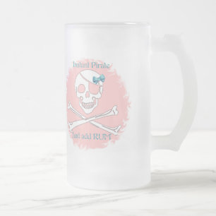 Roze Instant Pirate Matglas Bierpul