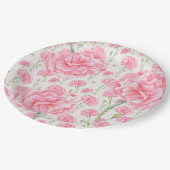 Roze internachting papieren bordje (Gekanteld)