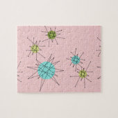 Roze ionische atomaire stookolie Puzzle Legpuzzel (Horizontaal)