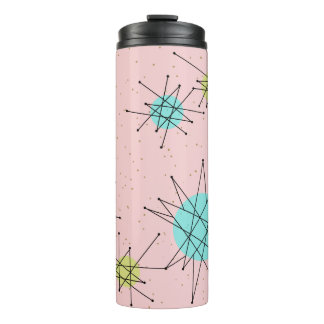 Roze ionische atomaire stoom thermische trommel thermosbeker