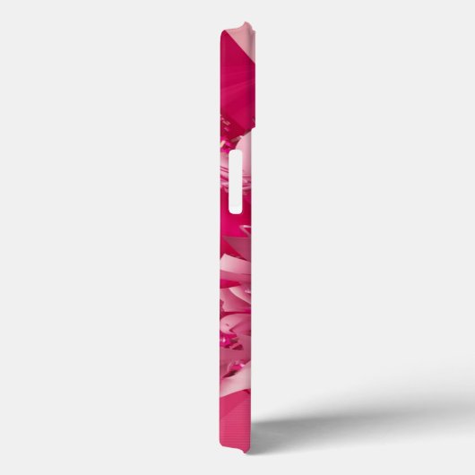 Roze iPhone 13 Hoesje met Lego Stijl (Achterkant / Rechts)