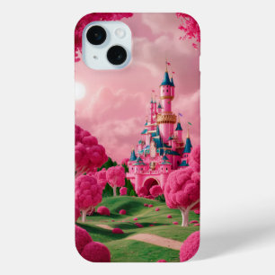 Roze iPhone 13 telefoonhoesje 15 Mini Hoesje