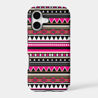 Roze iPhone 5 Hoesje - Aztec Pattern