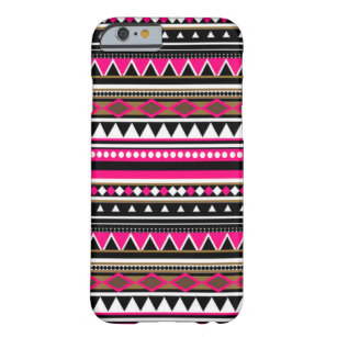Roze iPhone 6 hoesje - Aztec Pattern