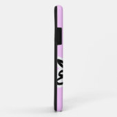 Roze iPhone-draagtas met tennisontwerp Case-Mate iPhone Case (Achterkant/rechts)