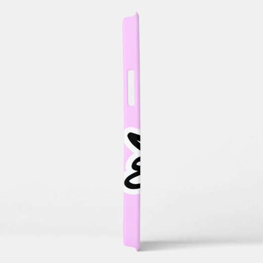 Roze iPhone-draagtas met tennisontwerp Case-Mate iPhone Case (Achterkant / Rechts)