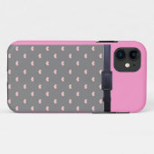 Roze iPhone-draagtas voor hart Case-Mate iPhone Case (Achterkant (horizontaal))