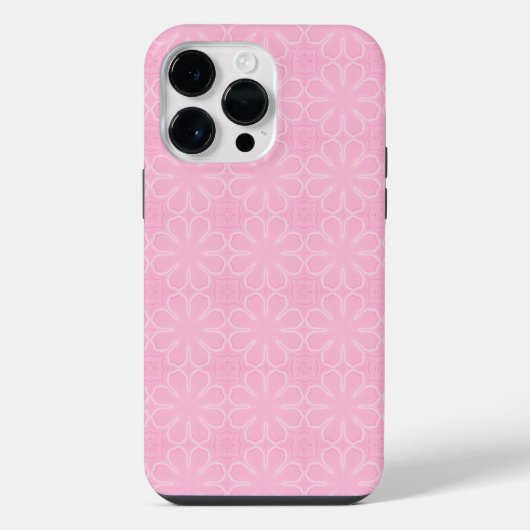Roze iPhone Hoesje (Achterkant)