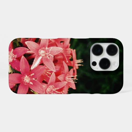 Roze iPhone Hoesje (Achterkant horizontaal)