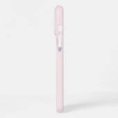 Roze iPhone-hoesje met strik iPhone Hoesje (Linkerkant)