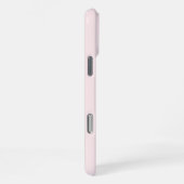 Roze iPhone-hoesje met strik iPhone Hoesje (Rechterkant)