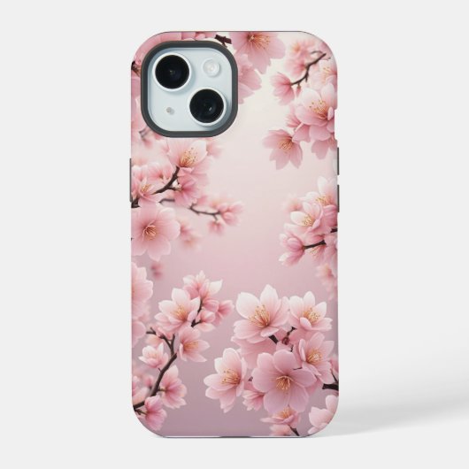 Roze iPhone / iPad-hoes 15 Case (Achterkant)