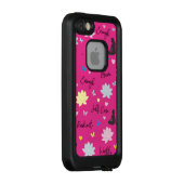 Roze iPhone SE / 5 5s Hoesje Zelfliefde iphone Hoe (Achterkant / rechts)