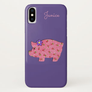  Roze iPhone X Hoesje