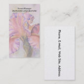 ROZE IRIS  VISITEKAARTJES (Voorkant / Achterkant)